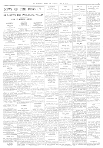 Issue page