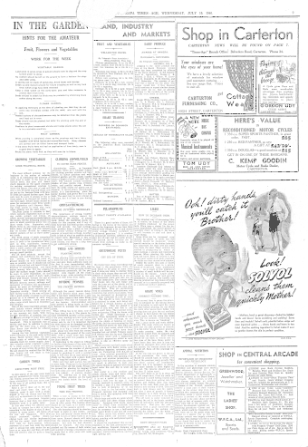 Issue page