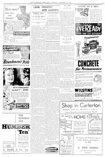 Issue page