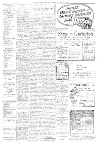 Issue page