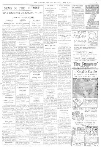 Issue page