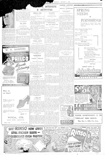 Issue page