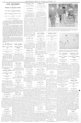 Issue page