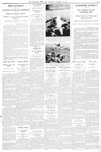 Issue page