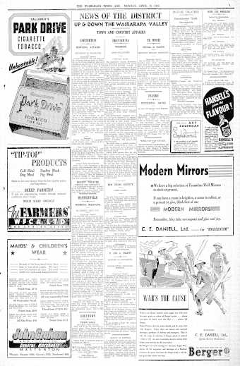 Issue page
