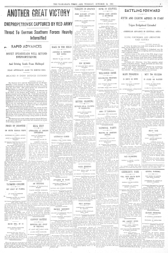 Issue page