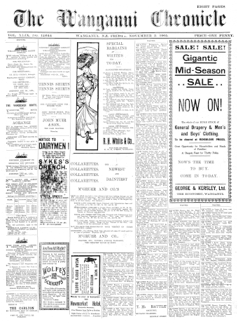 Issue page