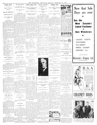 Issue page