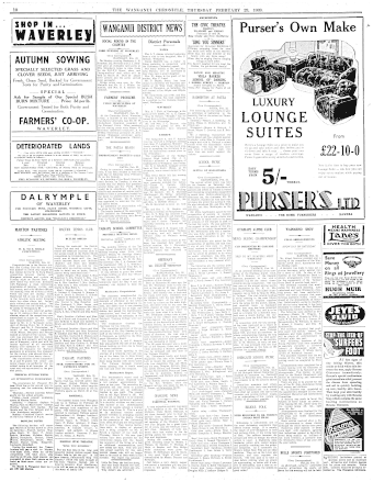 Issue page