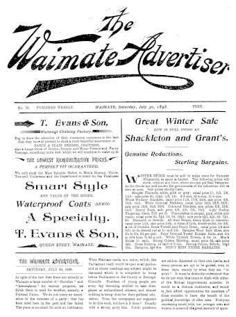 Issue page