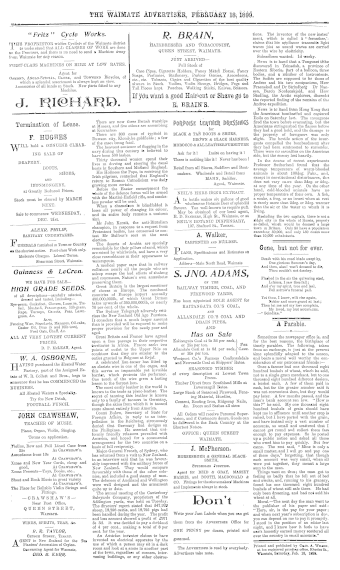Issue page
