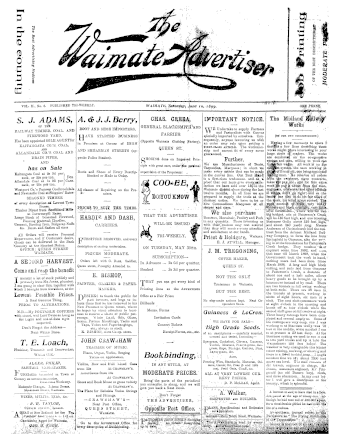 Issue page