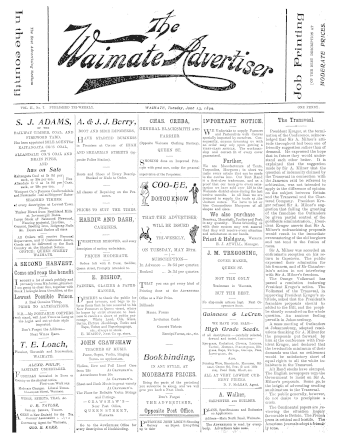 Issue page