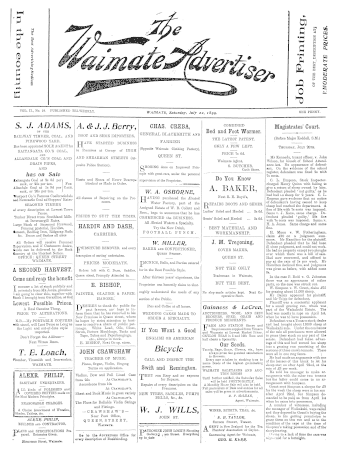 Issue page