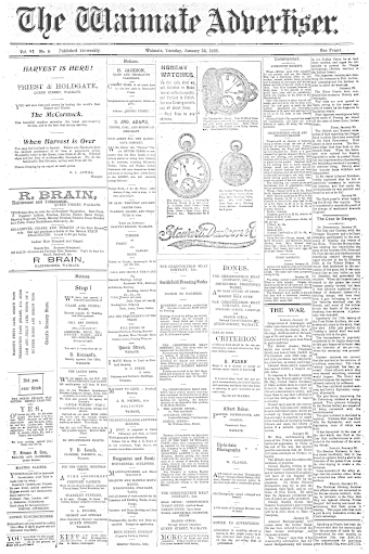 Issue page