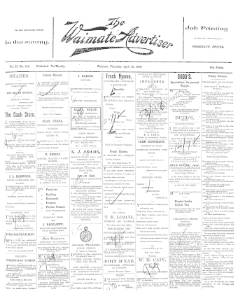 Issue page