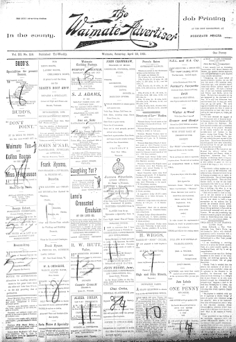 Issue page