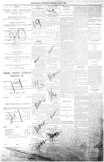 Issue page