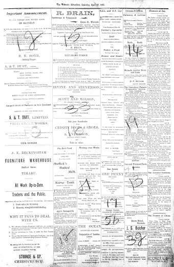 Issue page