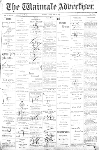 Issue page