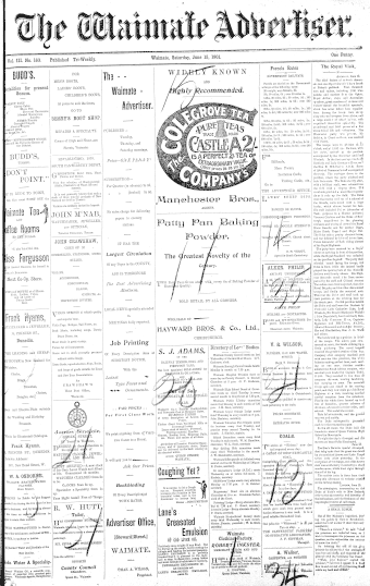 Issue page