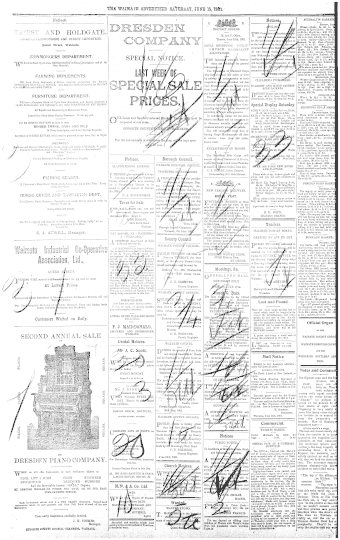 Issue page