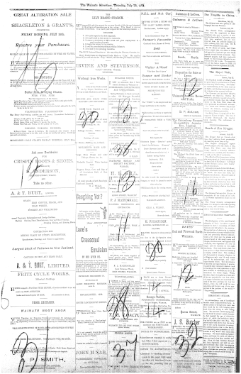 Issue page