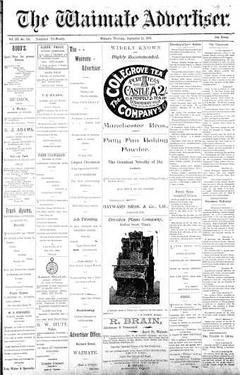 Issue page