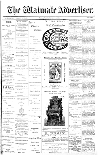 Issue page