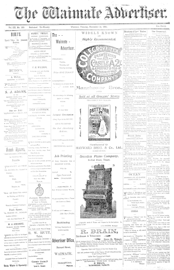 Issue page