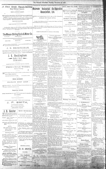 Issue page