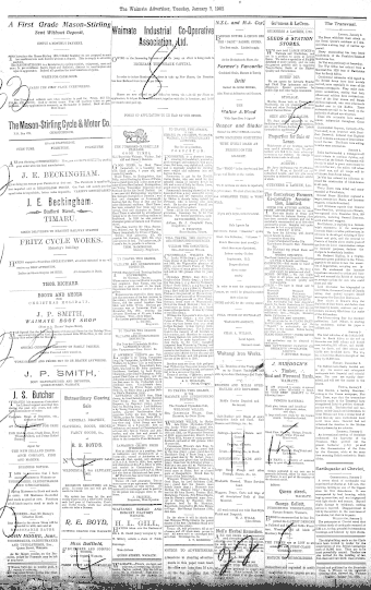 Issue page