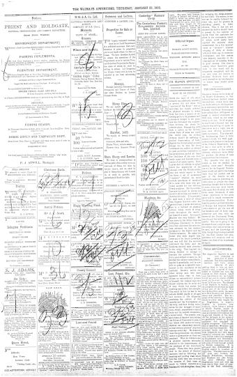 Issue page