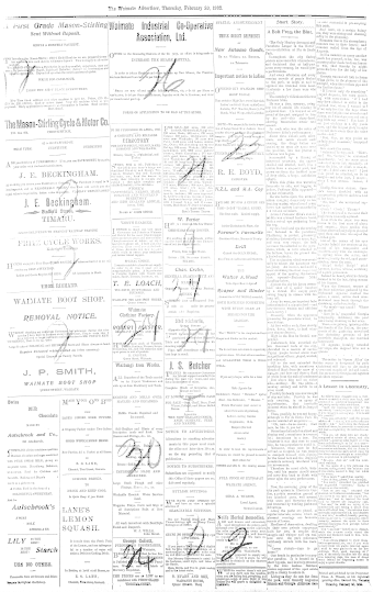 Issue page