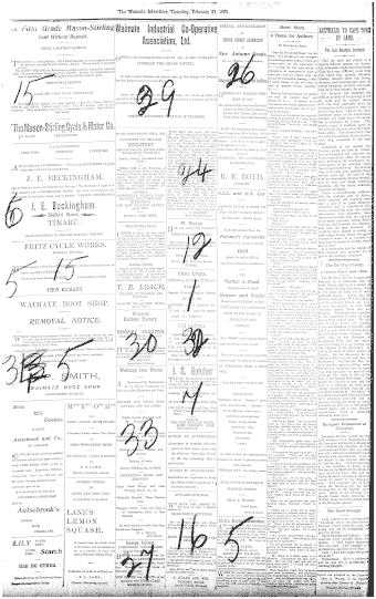 Issue page
