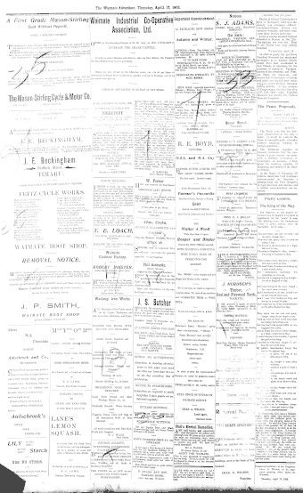 Issue page