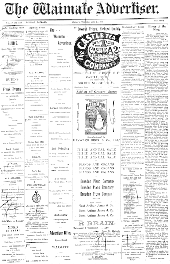 Issue page
