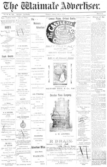 Issue page