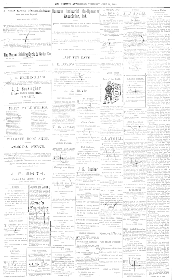 Issue page