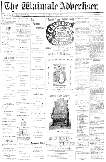 Issue page