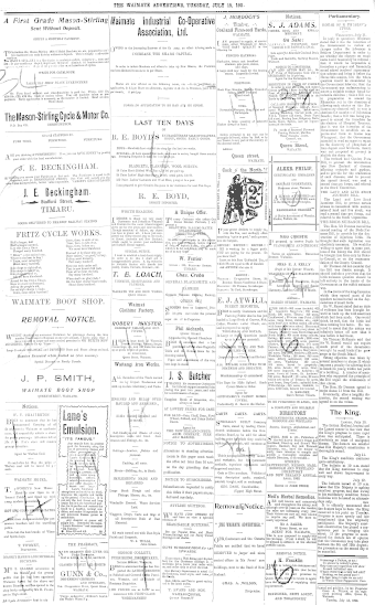 Issue page