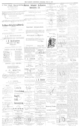 Issue page
