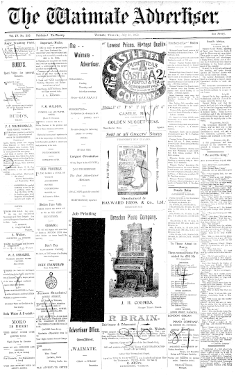 Issue page