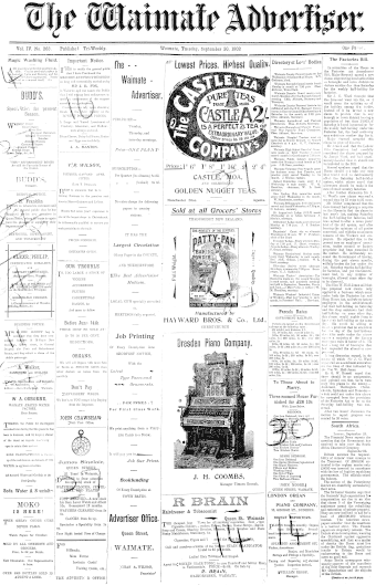 Issue page