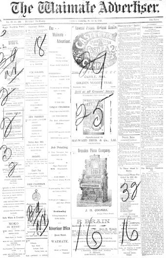 Issue page