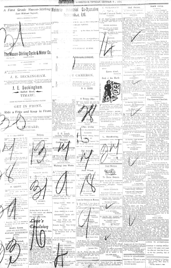 Issue page
