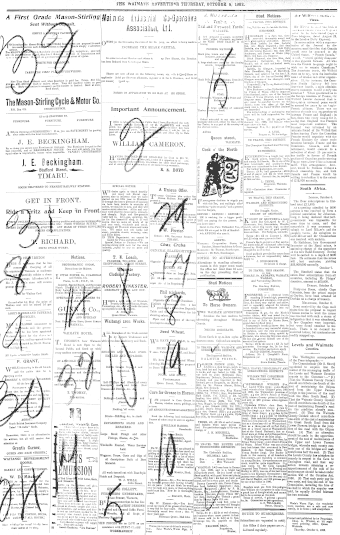 Issue page