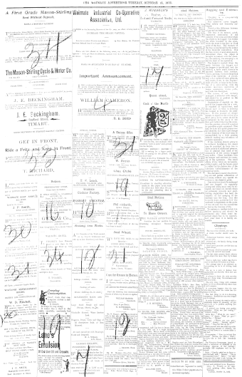 Issue page