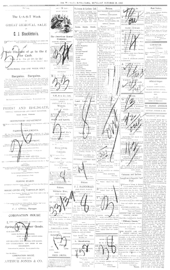 Issue page