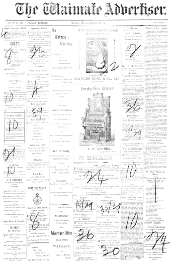 Issue page